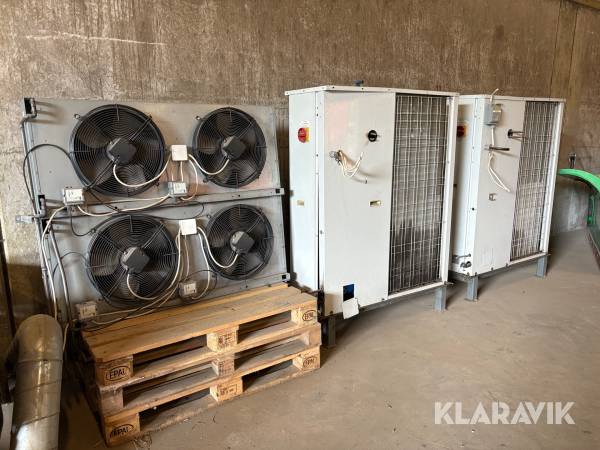 Mjölkkylar 2st och kondensationer J&E Hall JEH-1000-M 3