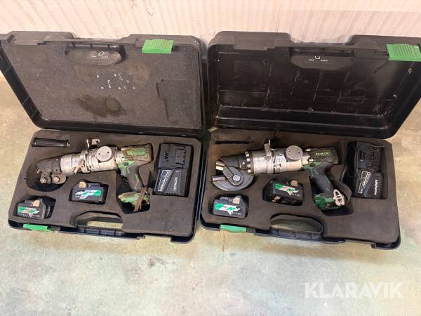 Bock - och armeringsklipp Hikoki DS18DBL2 2 st