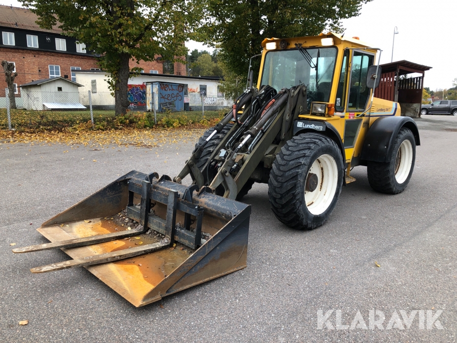 Lastmaskin Lundberg 344T med redskap