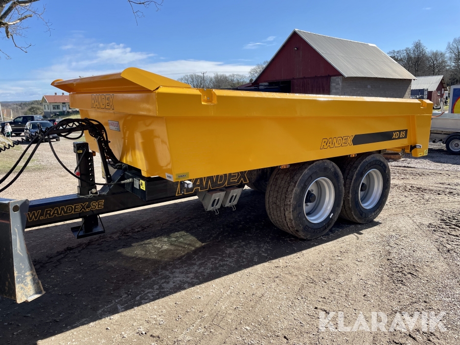 Dumpervagn Randex XD 85