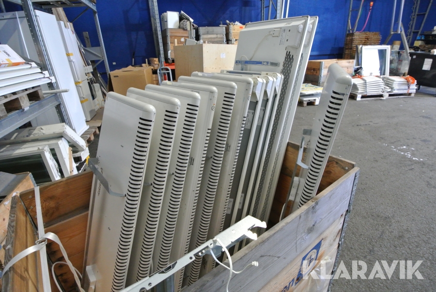 Elradiatorer Siemens / Dimplex & Tego 800 watt 12 styck