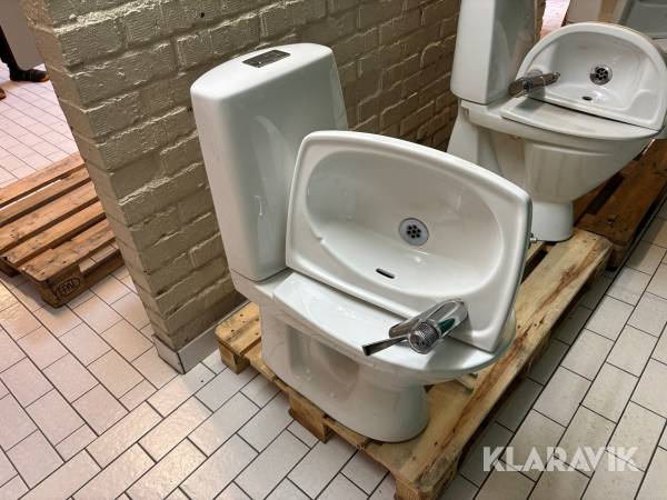 Toalett med handfat IDO