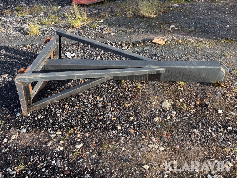 Kranarm med trimafäste