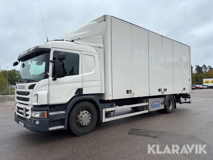 Lastbil Scania P370 4x2 Automatisk med öppningsbar sida