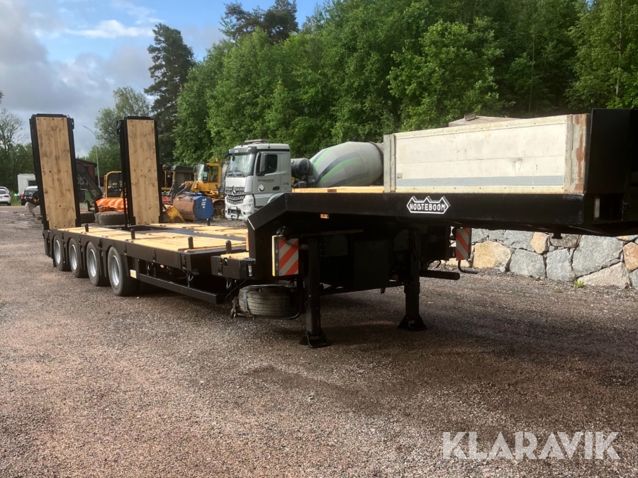 Maskintrailer Noteboom OSD-73-04-V