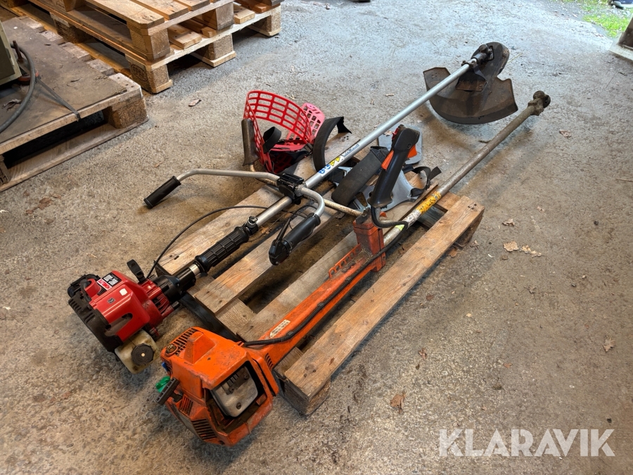 Röjsågar Homelite & Husqvarna HBC-30C & 235R +sele