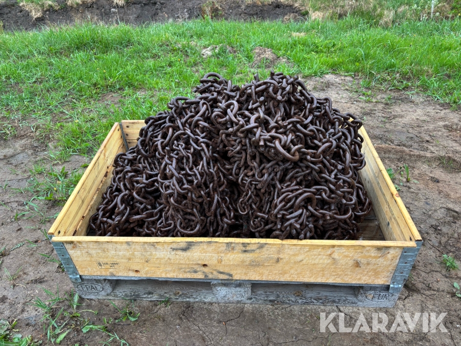 Kedjor till skogsmaskin passande 17,5 x 25 tums hjul 4 st