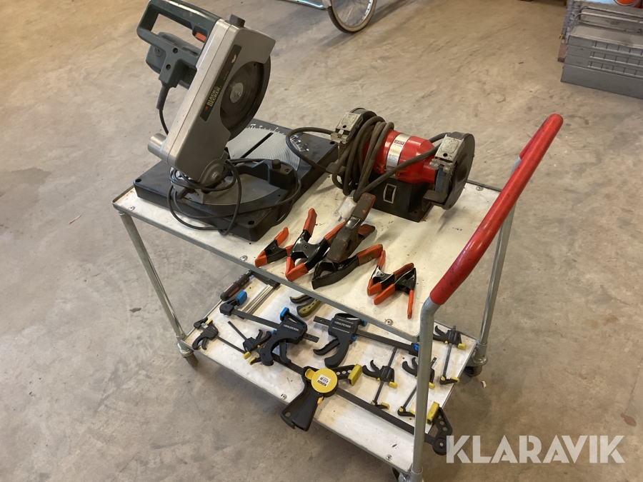 Kap- och jersåg och bänkslip Black&Decker/Sealey