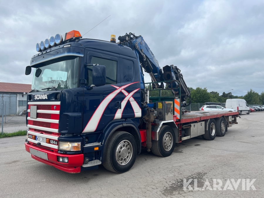 Kranbil / Bodbil Scania 470