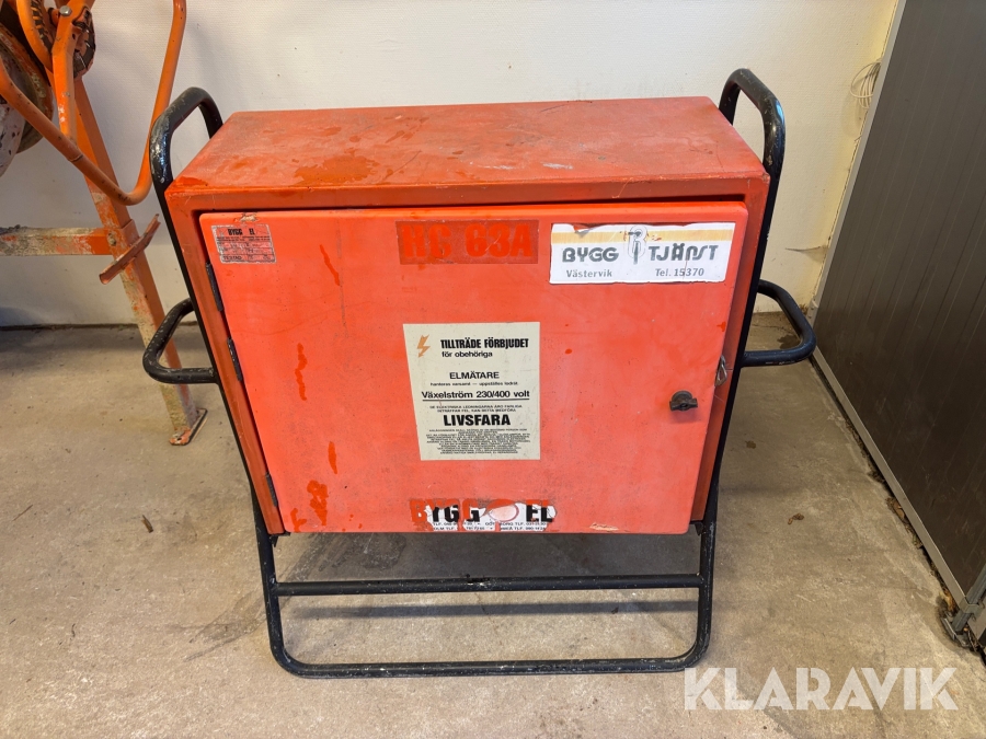 Huvudcentral Bygg El 63A