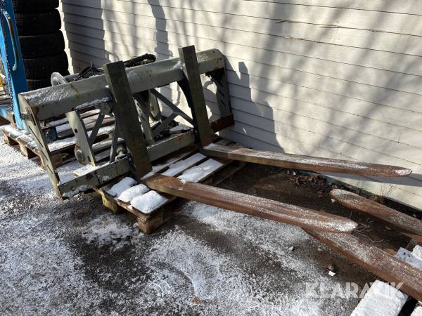 Pallgafflar Spiva SG2-V30 hydraulisk fjärrstyrning