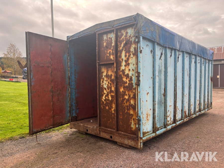 Styckegodscontainer/Lastväxlarflak ForsPort 35 kubik