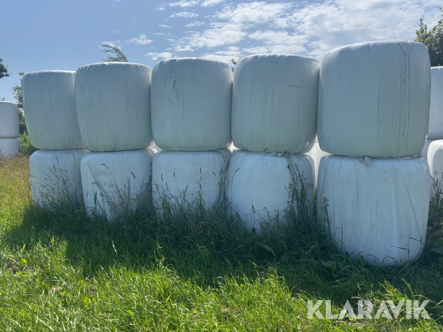 Hösilage rundbalar 10 st