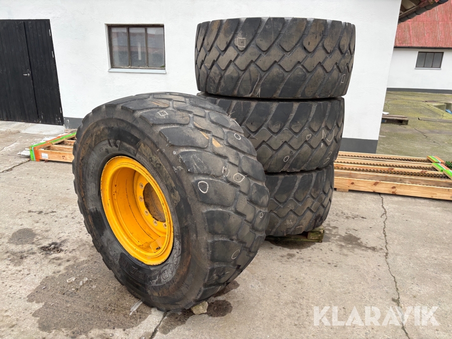 Entreprenadhjul Goodyear 600/65-R25 - 4 st