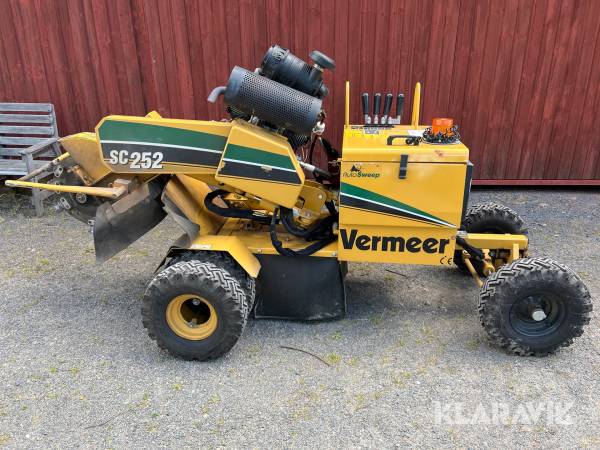 Stubbfräs Vermeer SC252
