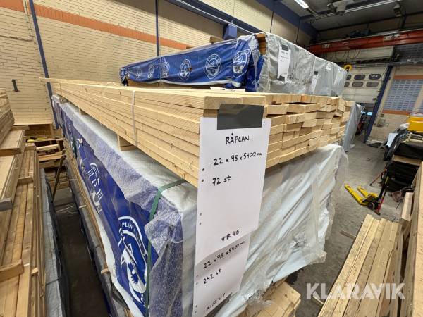 Råplan Karl Hedin 5400x95 67st