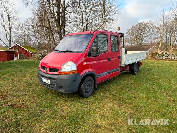 Pickup Renault Master med kran