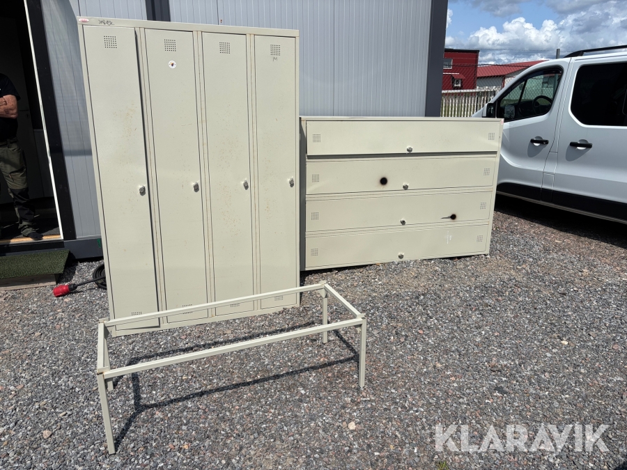 Klädskåp Vildeta 3 st