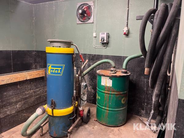 Centraldammsugare Tedak