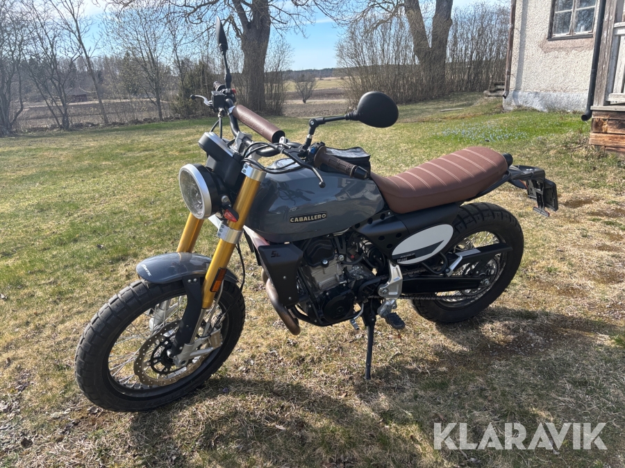 Motorcykel Fantic Caballero Scrambler 500