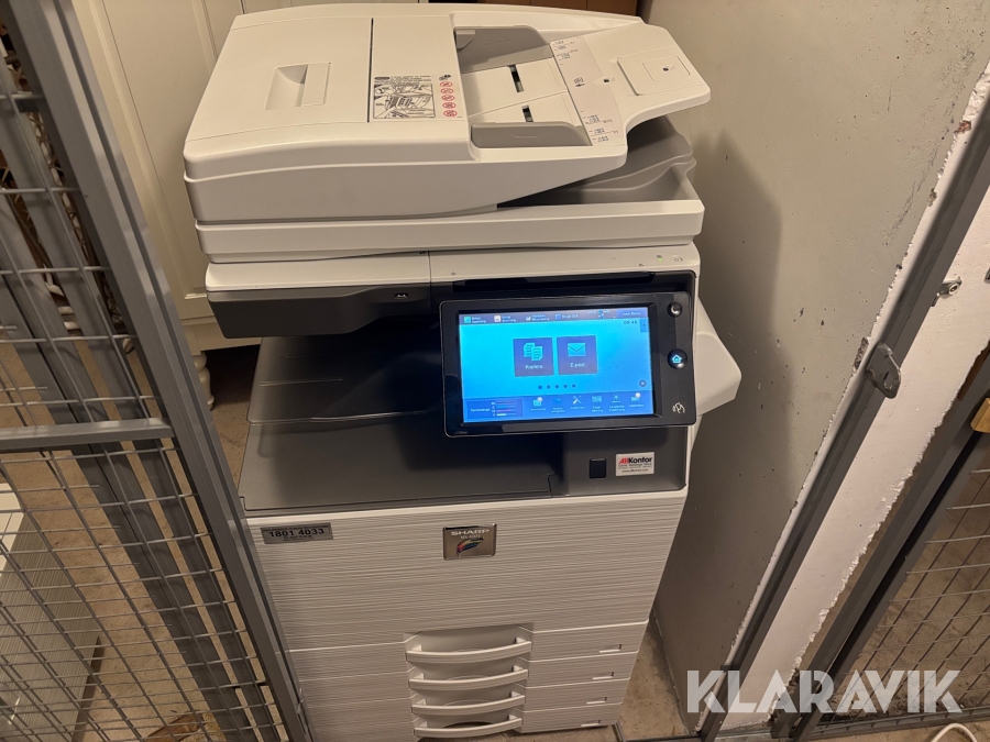 Skrivare Sharp MX-4071 med Kassett