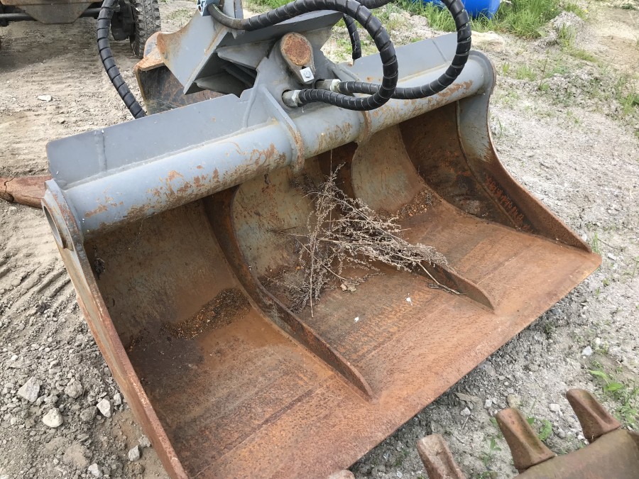 Hydraulisk planerskopa S45 fäste