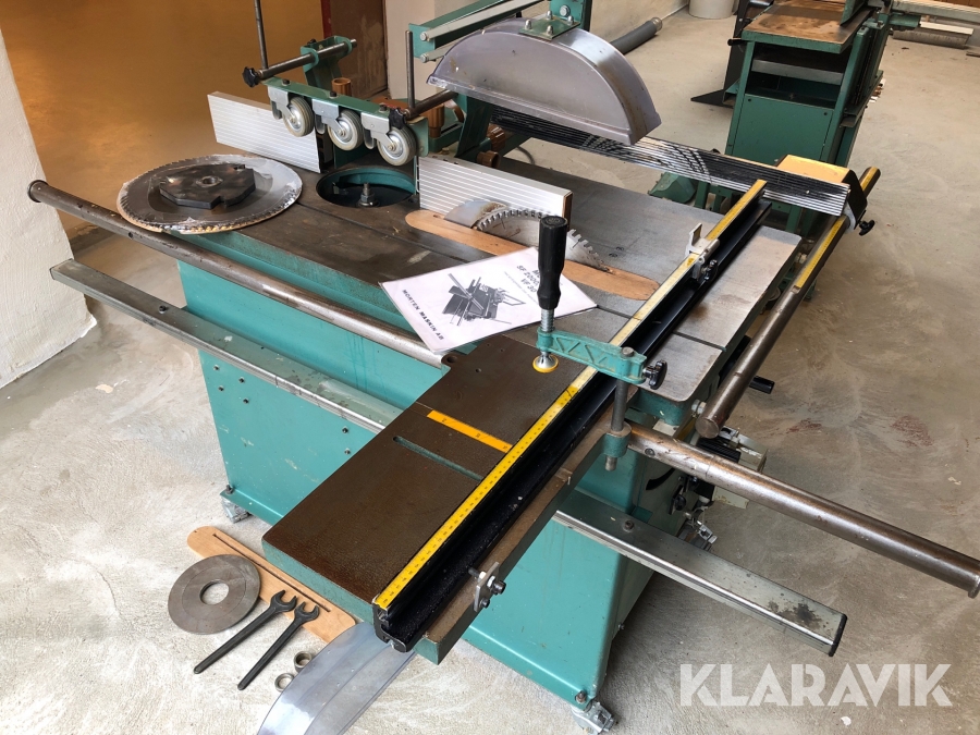 Bordsåg Morten maskin AB SF 2000 med fräs