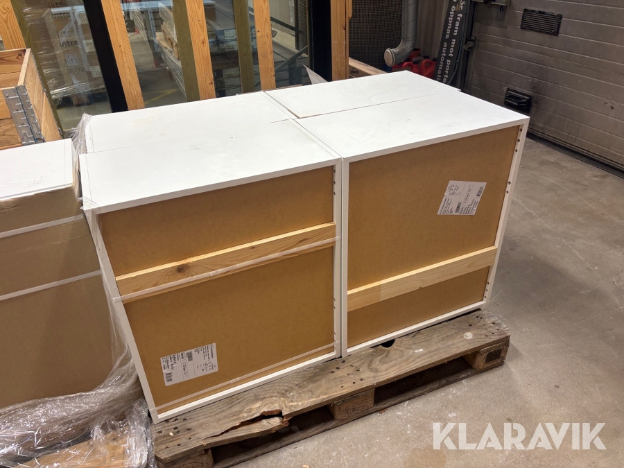 Väggskåp/fläkt Marbodal S60 4 st