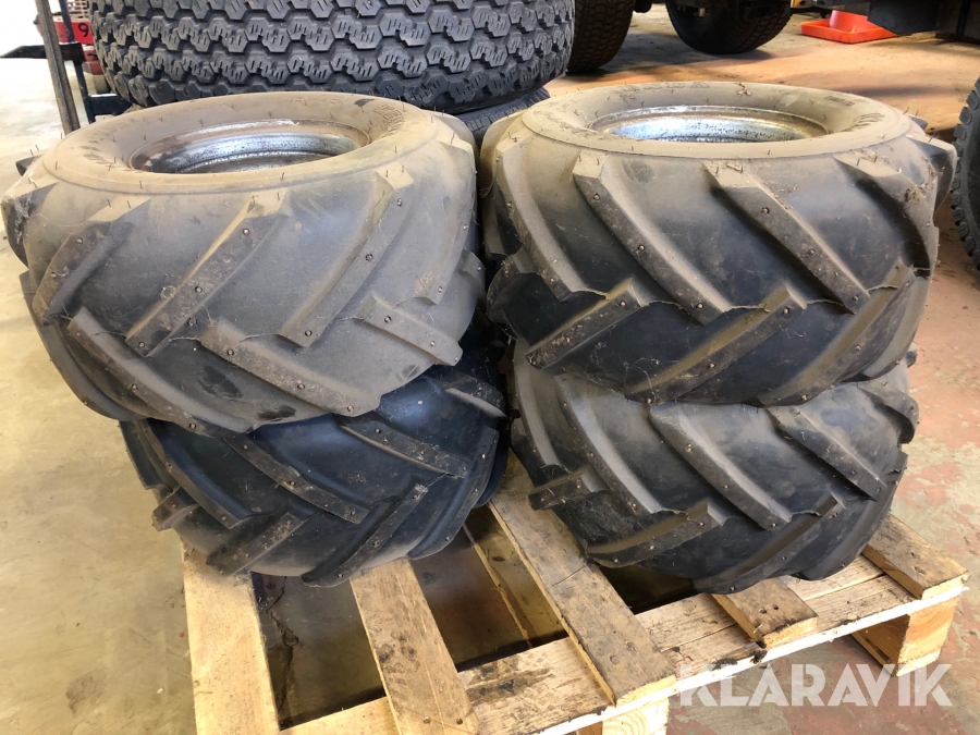 Däck med fälg till ATV 4st  Kenda 18X9.50-8 