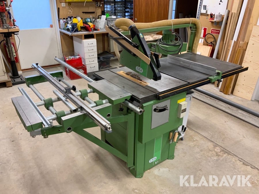 Sågbord EJCA L18 med spånsug