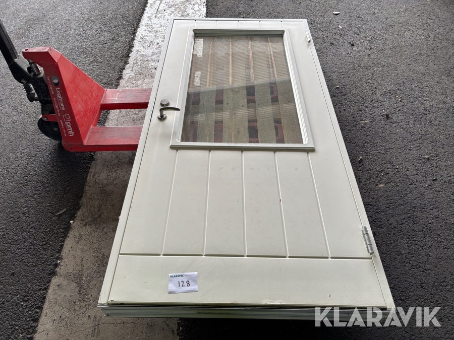 Ytterdörr med karm 1st