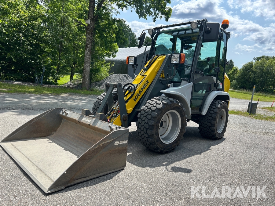 Kompaktlastare Kramer 5035 med redskap