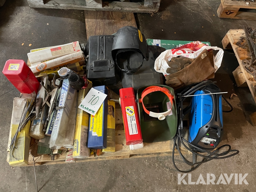 Pinnsvets och svetstillbehör