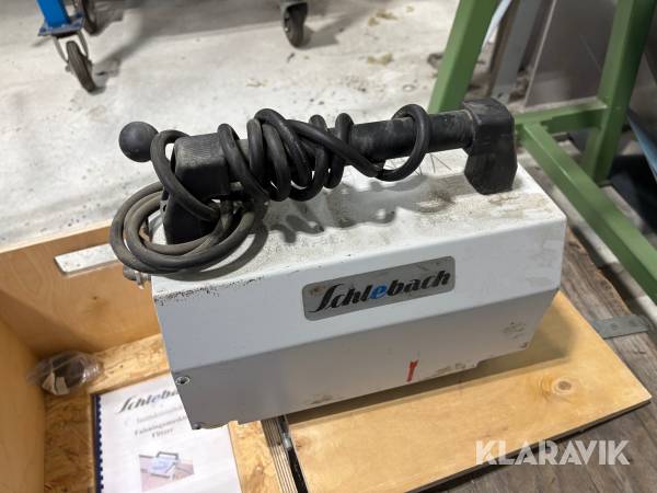 Falsningsmaskin Schlebach