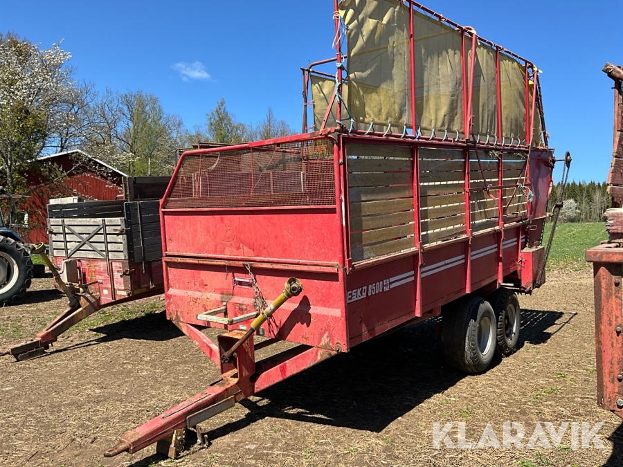 Grönfodervagn Esko 8500