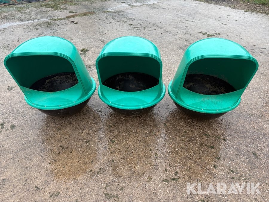 Mineralfodertråg Microfeeder 3st