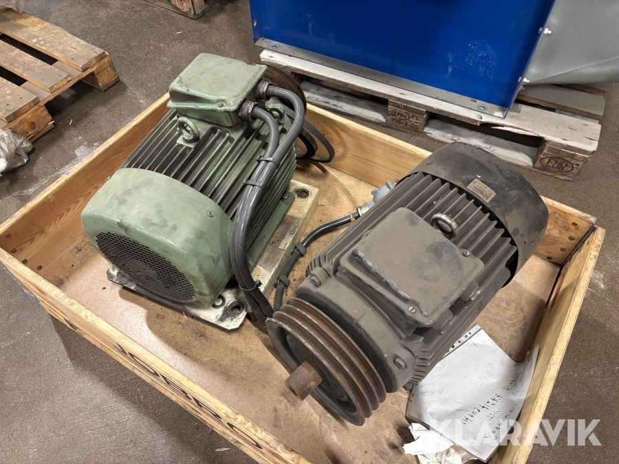 Elmotorer VEM 18,5kW 2st