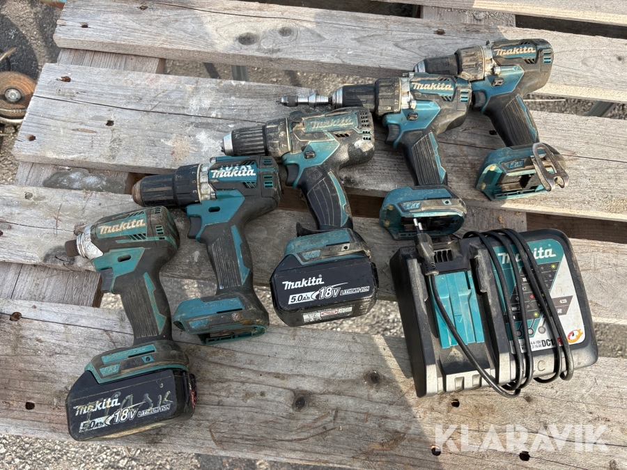 Skruvdragare Makita 5st
