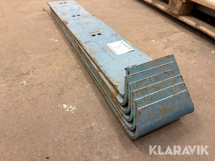 Plogskär 1105 mm, 6 st