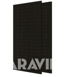 Paneler JA Half-cell - ALL Black 375W - 936 st