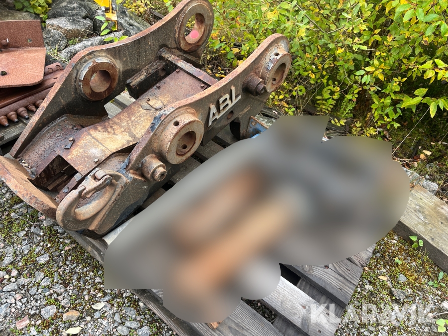 Redskapsfäste ABL 20/S-1 B20 mekaniskt