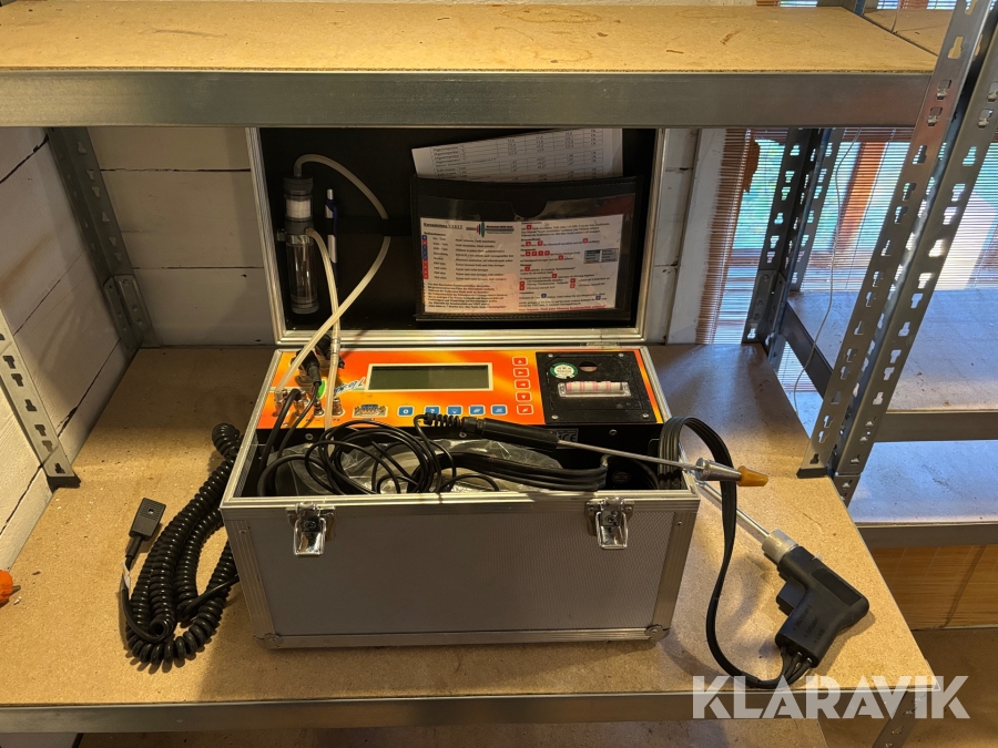 Rökgasmätare diesel Messtechnik Visit 01 elektrisk