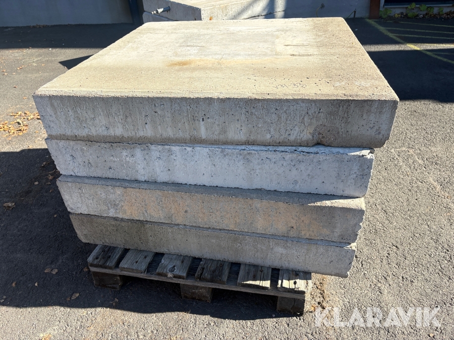 Betongfundament 4 st