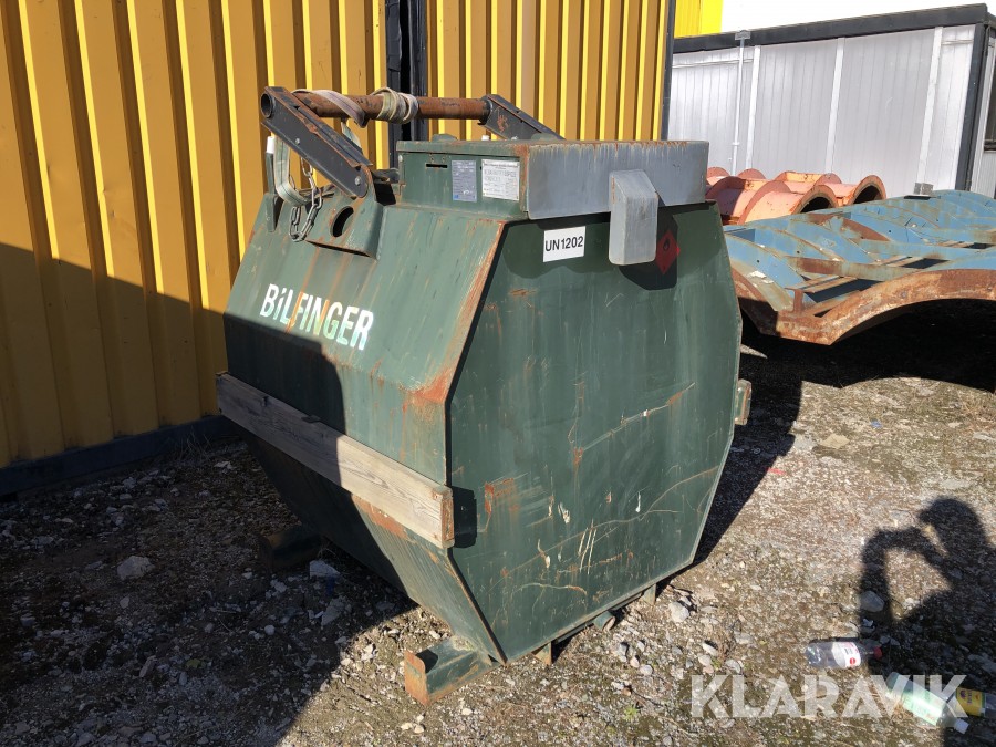 Dieseltank Wikers 1600L