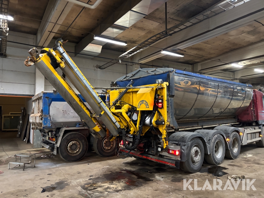 Sprider med asfaltsflak Sprider M-25