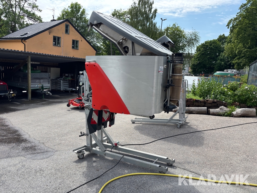 Uppsamlingsbehållare och sopaggregat Hako