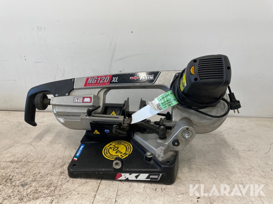 Bandsåg för metall Femi NG 120 XL