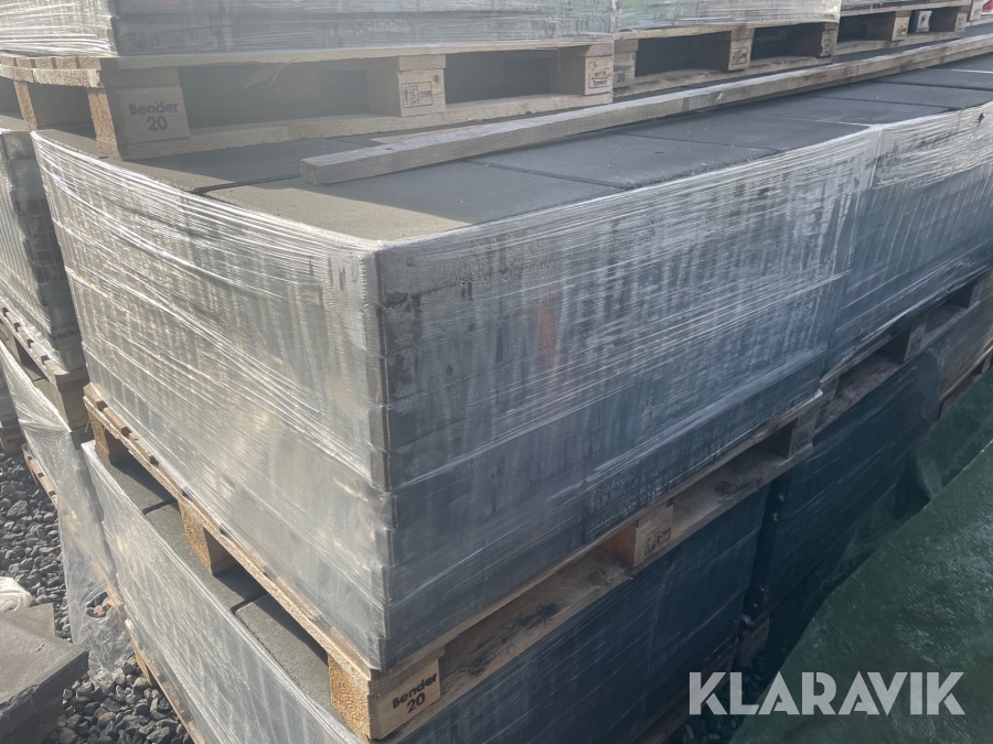 Marksten Benders Siena antracitgrå 5 pallar