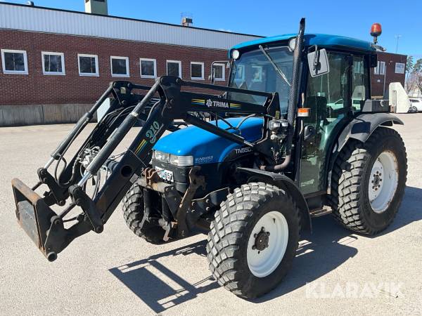 Traktor New Holland TN55D med frontlastare