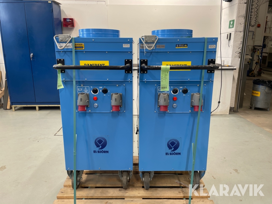 Varmluftsfläktar El-Björn TF 18 EL